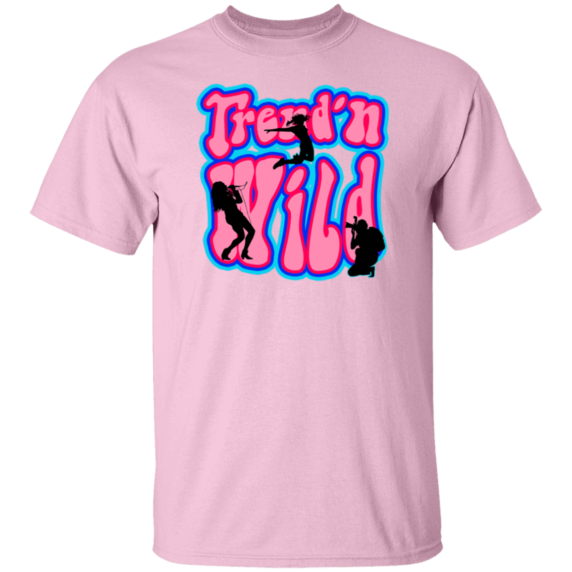 TW Pink Rock Logo T-Shirt - Image 3