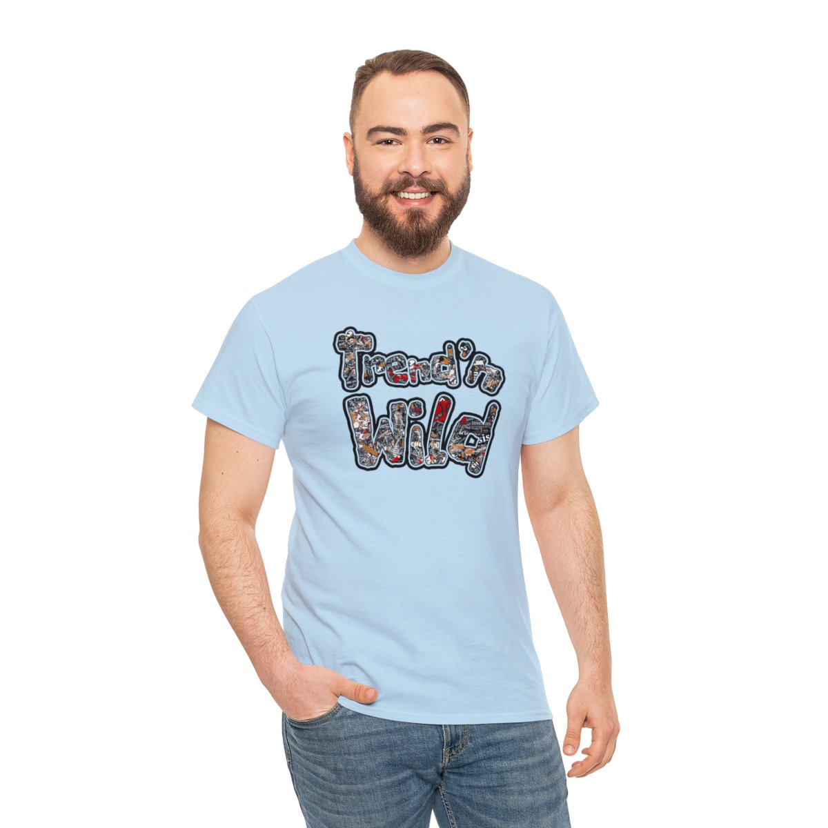 Unisex School Day Collage Logo T-Shirt - Image 4