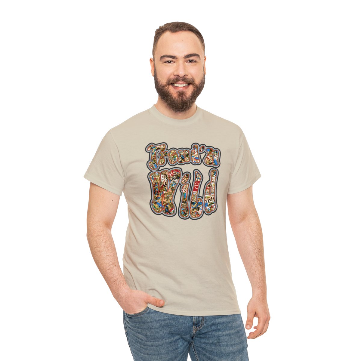 Unisex Western Collage Logo T-Shirt - Image 8