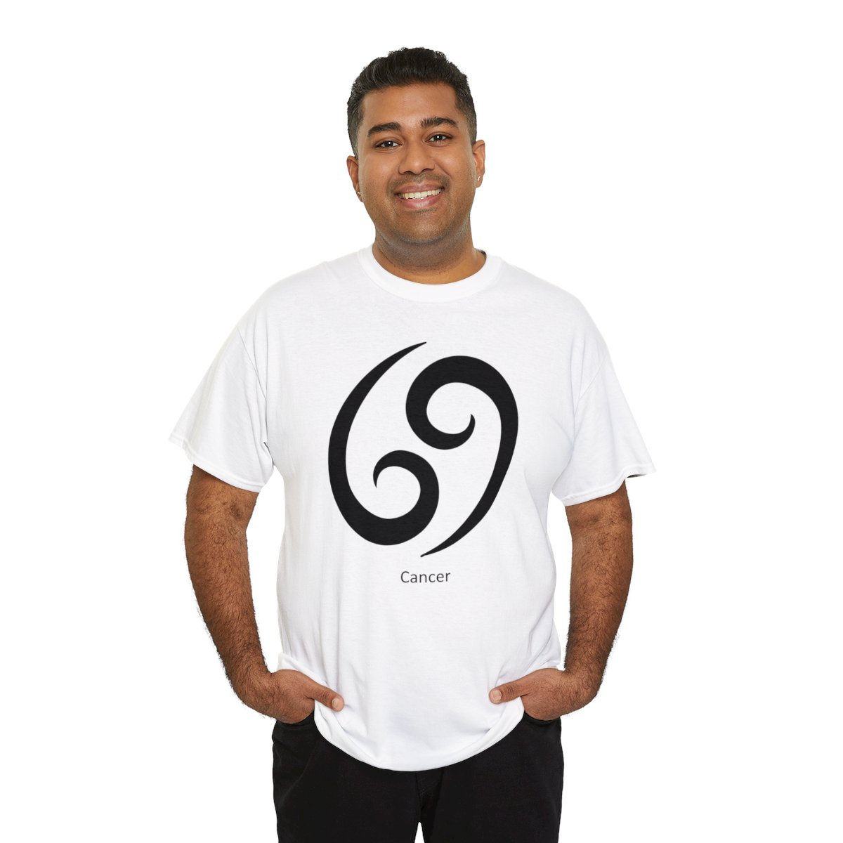 Unisex Cancer Blk Logo Tee