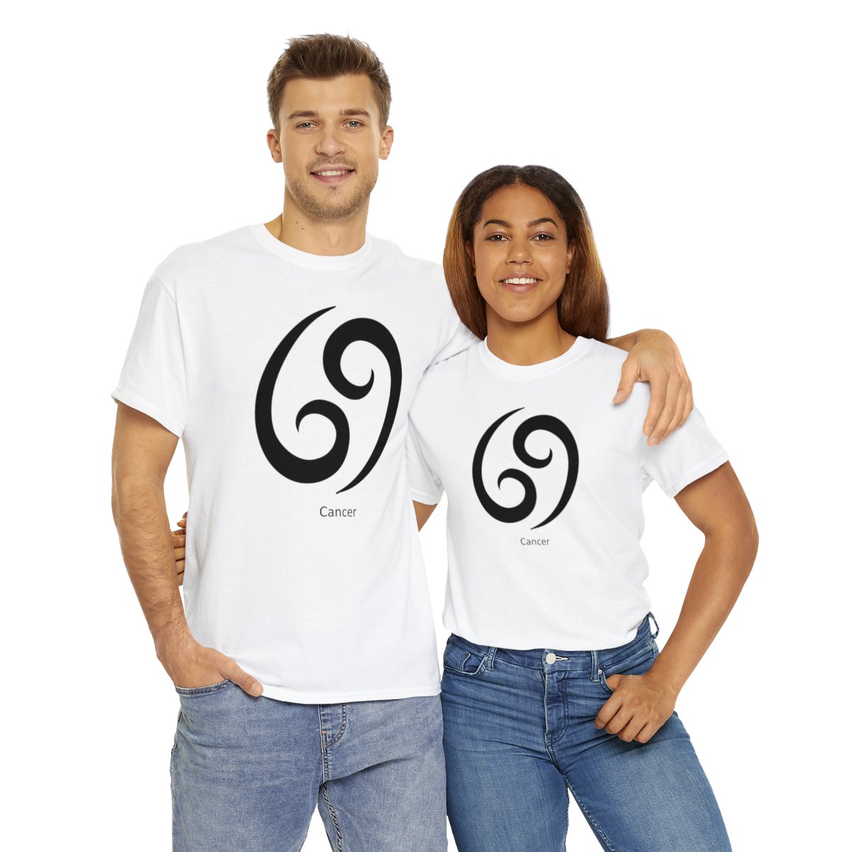 Unisex Cancer Blk Logo Tee - Image 4
