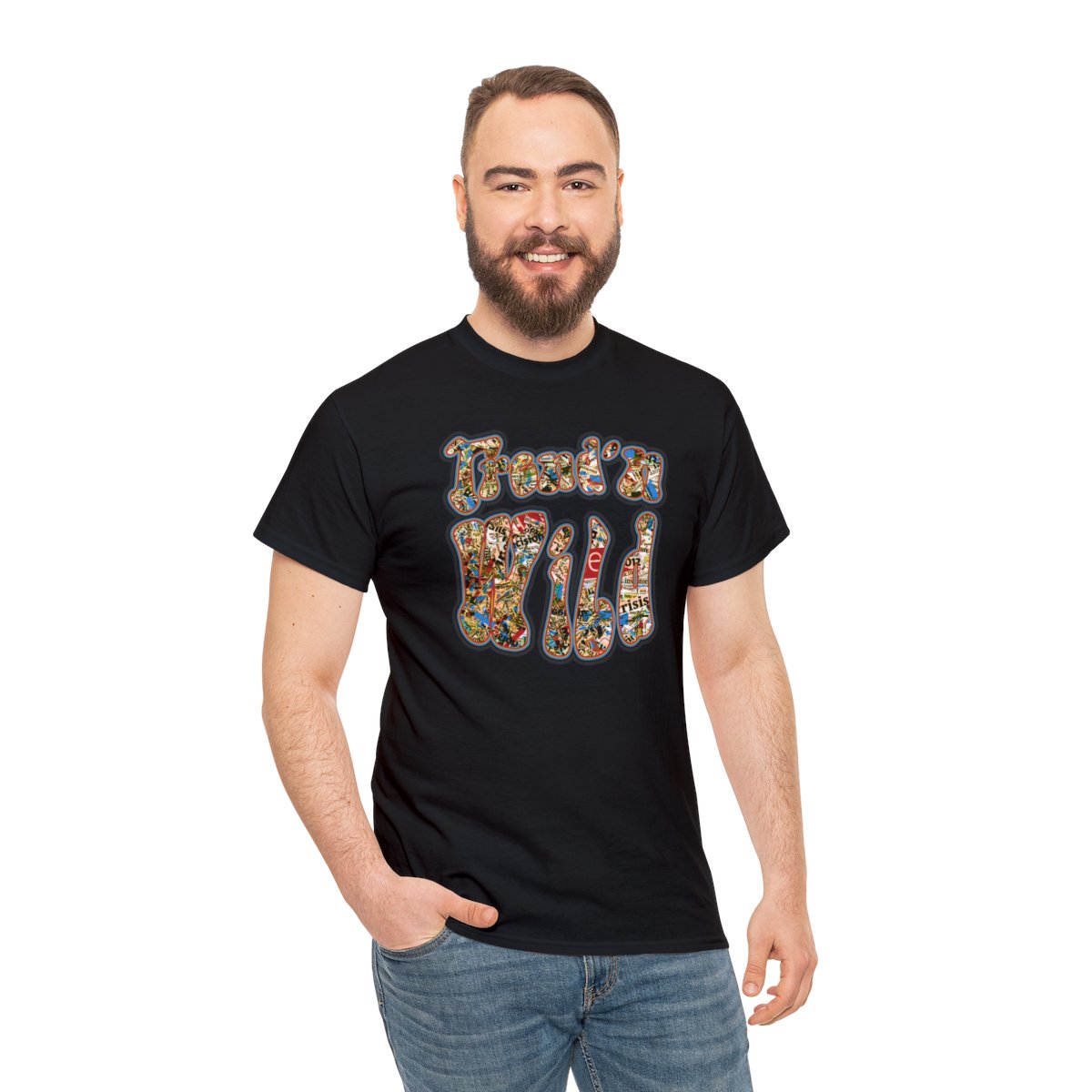 Unisex Western Collage Logo T-Shirt - Image 6