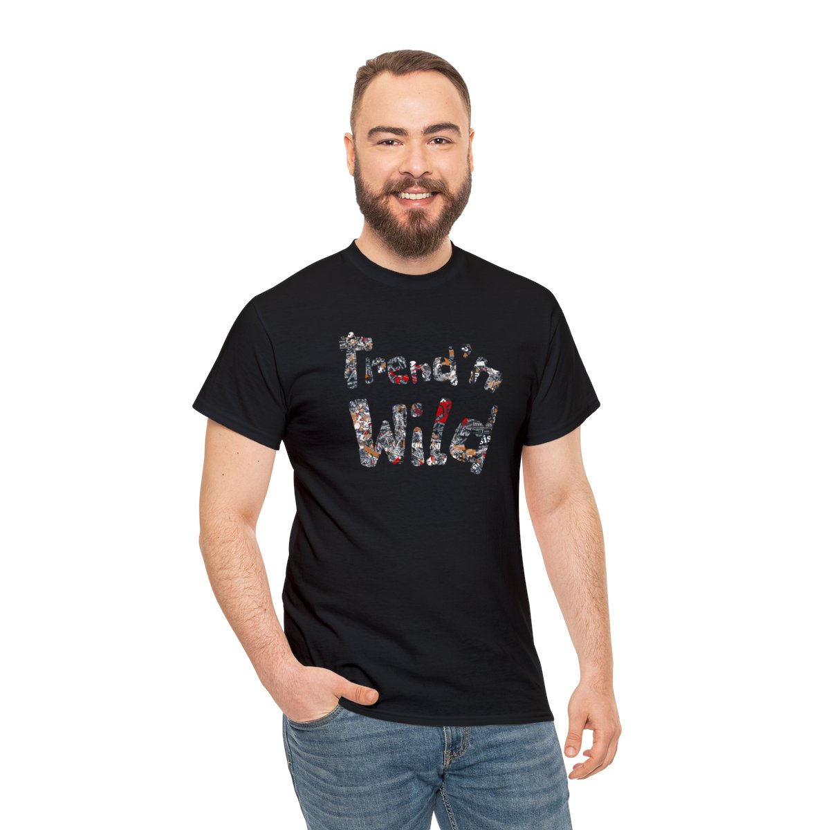 Unisex School Day Collage Logo T-Shirt