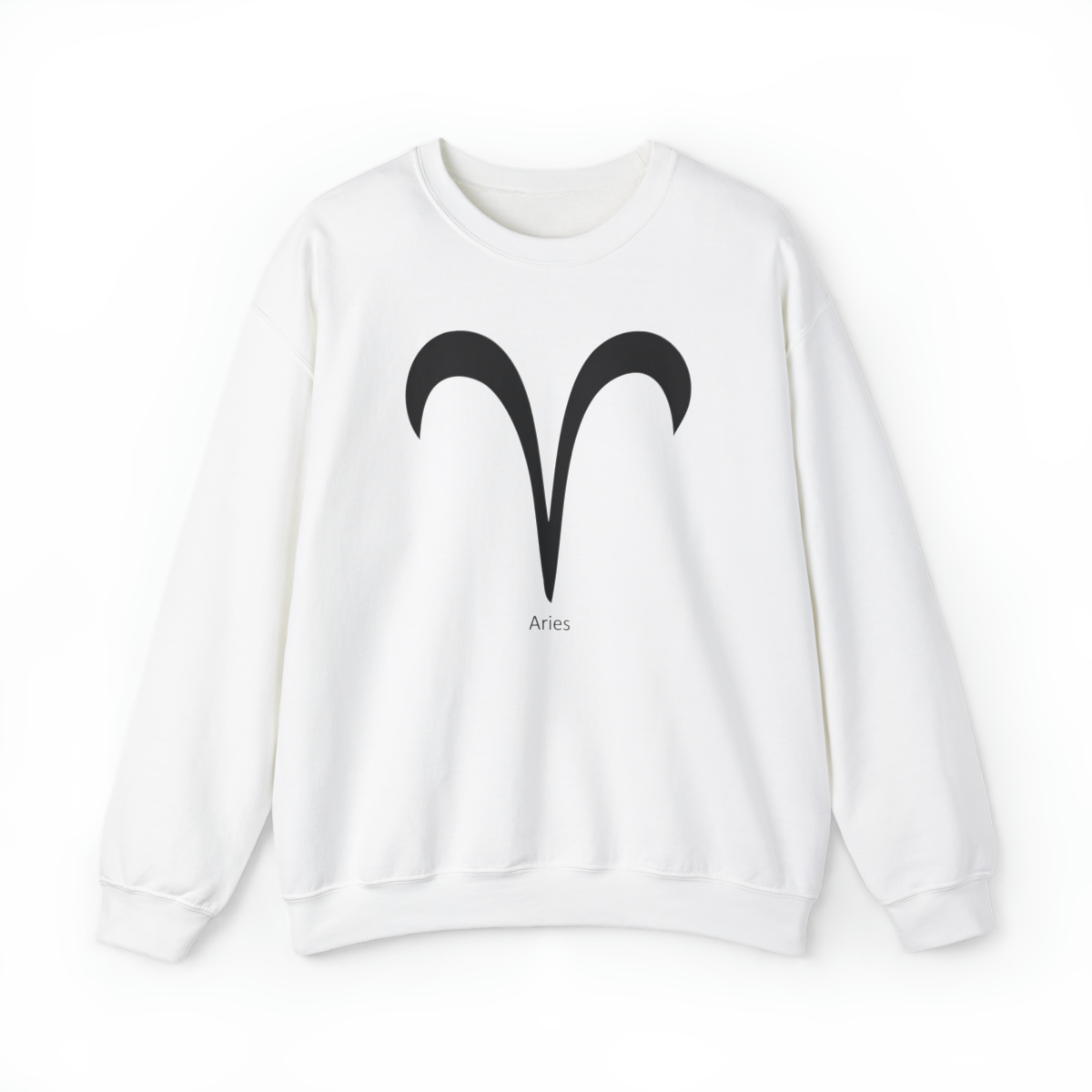 Unisex Aries Blk Logo Sweatshirt