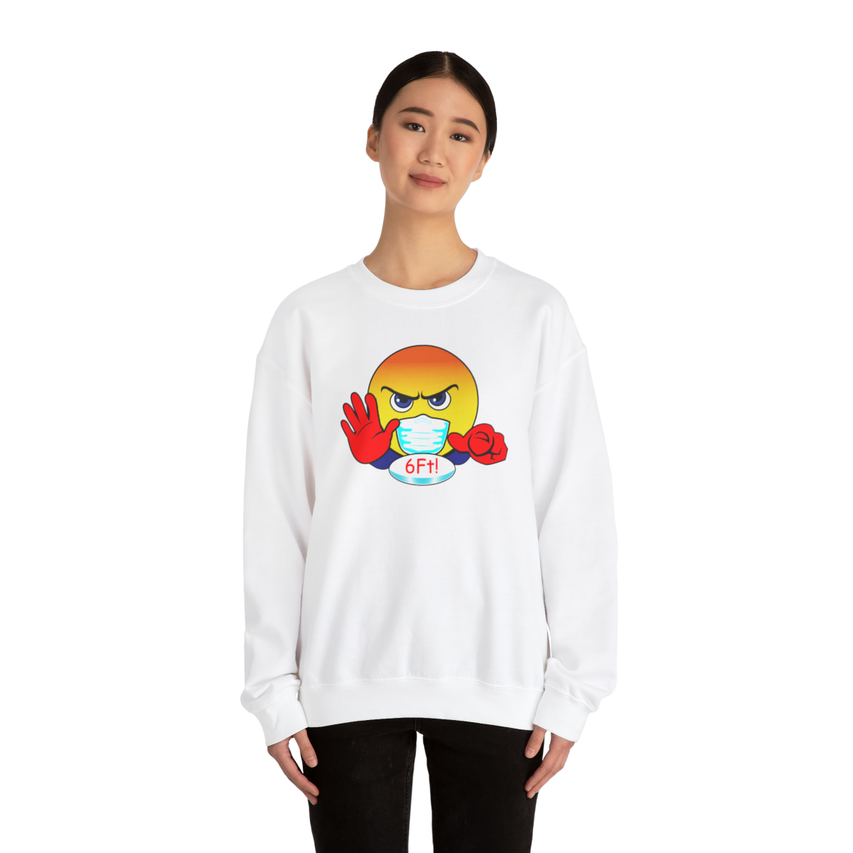 Unisex 6FT!-2 Crewneck Sweatshirt - Image 3